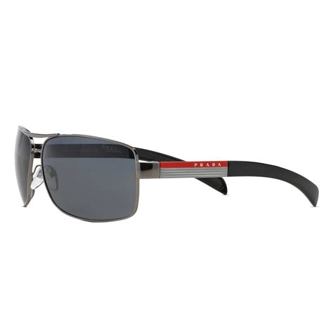 prada ps 54is 5av5z1|Prada Linea Rossa Polycarbonate Grey Rectangular Men's .